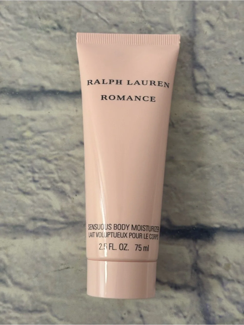 Romance by Ralph Lauren 2.5 Oz 75 ml Sensuous Body Moisturizer Tube Women Opened